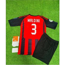 Alaturka Mix 2007 Sezonu Paolo Maldini Nostalji Çocuk Forması 4'lü Set