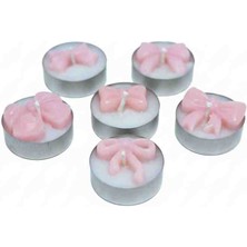 Yo&Ma Kokulu Dekoratif Fiyonk Tealight Mum Seti – El Yapımı (6’lı)