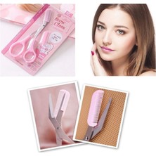 Gusion Taraklı Kaş Düzeltme Makası Kadınlar Kızlar Için Kaş Şekillendirici