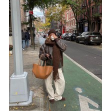 Wega Moda Ithal Puffy Cherry Atkı Şal Omuz Şalı - Büklümlü Atkı Şal - Puffy Cherry Yumuşak Omuz Şalı