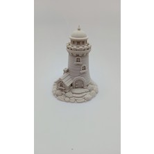 Mini Deniz Feneri Figürü - Detaylı Masa Dekoru 3D Baskı