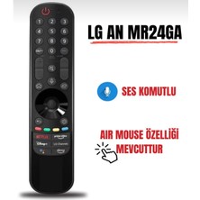 Tekzy Lg MR24GA MR23,22,21 Modellerine Uyumlu Ses Komut&airmouse Özellikli Kumanda
