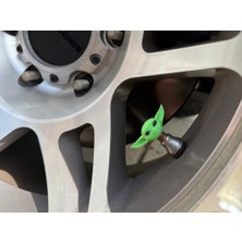 ADA 3D Star Wars Yoda Karakter Figürlü Üniversal Araba Jant Sibop Kapağı 4 Adet