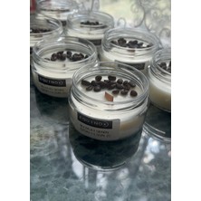 Equinox Mum Kahve Kokulu Soyawax Cam Kavanoz Mum – 230 ml | Gerçek Kahve Çekirdekli El Yapımı Mum