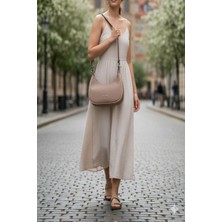 Shoemix Kadın Vizon Baget Omuz Çantası Günlük Şık El Çantası