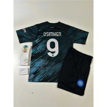 Alaturka Mix Napoli 2022/23 Sezonu Victor O'simhen Deplasman Çocuk Forması 4'lü Set
