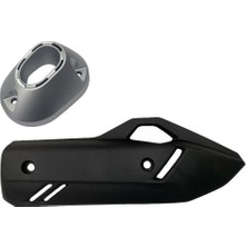 Honda Pcx Egzoz Muhafaza Kapak 2 Parça 2021-2024 Uygun Arasmoto