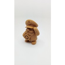 Dümen Tutan Kaptan Cüce (Gnome) Figürü (3d Baskı)