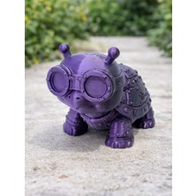 Steampunk Temalı Mekanik Kaplumbağa Figürü (3d Baskı)