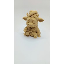 Bornozlu Buzağı (Inek) Figürü (3d Baskı)