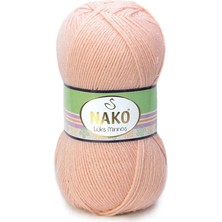 Nako  Lüksminnoş (5 Adet) 11644 Ten Pudra El Örgü Ipliği