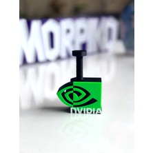 Morpiko Yükseklik Ayarlı Ekran Kartı Destek Aparatı,ekran Kartı Tutucu Nvidia Siyah