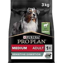 SanalAMCA Store Plan Medium Adult Kuzu Etli Köpek Maması 3 kg