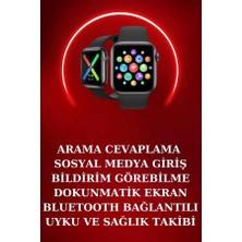Yeni Nesil Akıllı Saat ve Ucuz Kaliteli Bluetooth Kablosuz Kulaklık Amoled Ekran ( Lisinya )