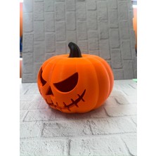 Hsc Bilişim Dekoratif Balkabağı Şekerlik 21×15 cm Kapaklı Turuncu Kutu