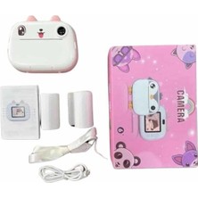 Mulvxkrg KRG02 Dijital Hd Video Kamera Çocuk Fotoğraf Makinesi  Anlık Termal Rulo (Mulvix)