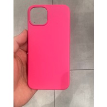 Mee Kılıf Iphone 13 ve 14 Uyumlu Içi Kadife Silikon Lansman Kılıf