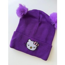 Bumelo Ponponlu Hello Kitty Çocuk Bere