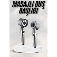Mulvxkrg KRG02 Masaj Etkili Turbolu Çok Fonksiyonlu Filtreli Duş Başlığı Yeni Nesil (Mulvix)