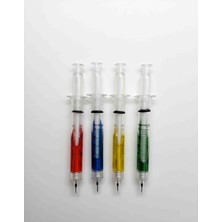 Dogadastore Versatil Şırınga Şeklinde Renkli  0,7 Uçlu Kalem