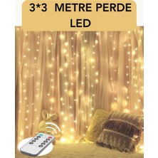 Hsc Bilişim 3x3 Metre Perde LED Işık – Parti ve Bahçe Dekorasyonu