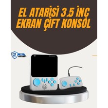 Hsc Bilişim Iki Kişilik Oyun Deneyimi Sunan Taşınabilir Retro Konsol