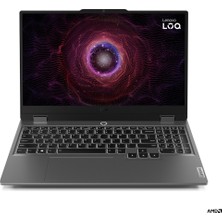 Lenovo Loq Amd Ryzen 5 7235HS 32GB 512GB SSD RTX4050 Freedos 15.6" Fhd 144Hz Oyuncu Taşınabilir Bilgisayar 83JC00H4TR
