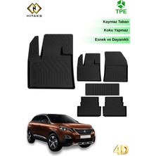 Hitaks Peugeot 3008 Access Active Allure 4d Havuzlu Paspas 2016 2017 2018 2019 2020 2021 2022 2023