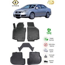 Hitaks Volkswagen Vw Jetta 20052010 Uyumlu 4d Havuzlu Araca Özel Oto Paspas