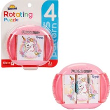 Mayf 4837 Sun-Yfn-Dönen Puzzle Unıcorn Temalı