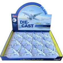 Mayf HW-777-2 2816 Blue Cb Işıklı-Sesli Metal Yolcu Uçağı