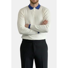 Havanna Premium Kalite Yaka Detaylı Triko Kazak