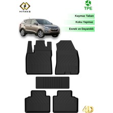 Hitaks Hyundai Tucson Araca Özel 4d Havuzlu Özel Oto Paspas 2010 2011 2012 2013 2014 2015