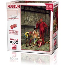 Mayf 20662 Jesters Playing Cochonnet 1000 Parça Puzzle -Ks Puzzle