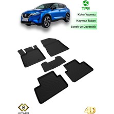 Hitaks Nissan Qashqai Paspas 2021 Sonrası Uyumlu 4d Havuzlu Paspas