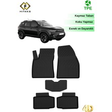 Hitaks Renault Duster 2024+ Uyumlu Havuzlu Oto Paspas