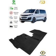 Hitaks Opel Vivaro C (Zafira Life) 2019 ve Üstü 4d Havuzlu Araca Özel Paspas Ön 2'li