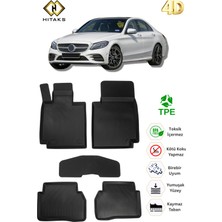 Hitaks Mercedes C Serisi W205 Paspas 2015 2021 Uyumlu Havuzlu 4d Araca Özel Oto Paspas