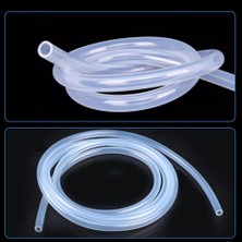 Otovadim Gıda Sınıfı Şeffaf Silikon Hortum 8X13 (1 Metre) (Iç Çap: 8mm Dış Çap: 13MM)