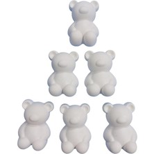 E Hobici Sevimli Ayıcık Figür 7X5CM 6'lı Set
