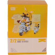 Mayf LZ-1676 Loz Kurye Ördek 443 Parça Block Oyuncak