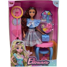 Mayf WG66956 -Vardem Kutulu Güzellik Masalı Çantalı Bebek Set 11,5 Inç