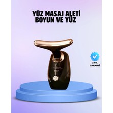 Yüz Masaj Aleti Boyun ve Yüz Ems Güzellik Cihazı Cilt Sıkılaştırma Cilt Gençleştirme Cihazı ( Lisinya )