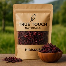 True Touch Naturals Hibisküs Çayı 100gr. ( Zebra Çayı - Medine Gülü - Nar Çiçeği - Amber Çiçeği - Karkade - Roselle )