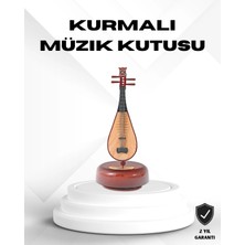 HERŞEYBURDAMODA Figürlü Müzik Kutusu Zarif Melodili Dekoratif Model