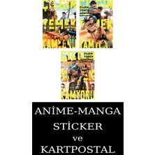Athica Yayınları Çılgın Yemek Kamyonu 1-2-3 Manga Seti (3 Kitap) / Anime-Manga Sticker ve Kartpostal Hediye