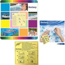 SHC4200 Bfs Şişme Ürünler Için Tamir Yaması 6,5 x 6,5 cm 62091