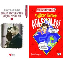 Can Yayınları Büyük Atatürk'ten Küçük Öyküler 1 (Süleyman Bulut) ve Dillere Destan Atasözleri
