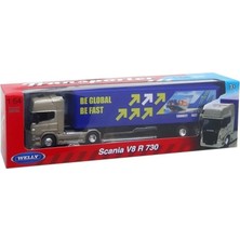 SHC4200 Bfs 68021SS-F-GW Welly 1 64 Scania R730 Trailer 48