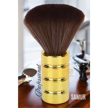 Turk Samur Kıl Ense Fırçası Gold Effect Absolute Professional Azrlya (AZRLY-RS34)